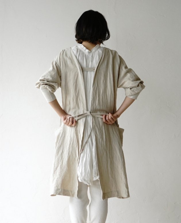 kapoc 2nd. / linen garment dye｜割烹着kapoc（カポック）公式オンラインショップ