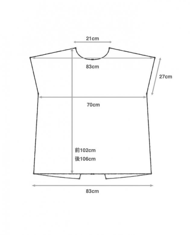 NON-SLEEVE / linen viyella｜割烹着kapoc（カポック）公式