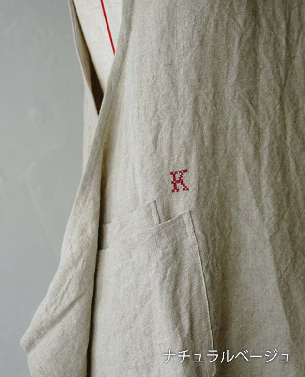 TABARD / hand made linen｜割烹着kapoc（カポック）公式オンラインショップ