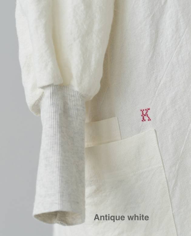 kapoc 3rd. /  hand made linen