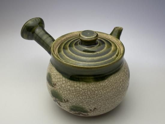 急須 大 織部（松） - 織部・黄瀬戸のある生活を。瀬戸の小さなお店