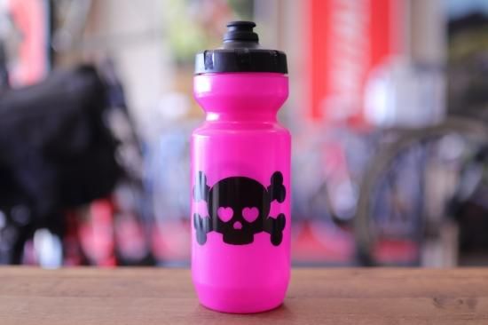 TWIN SIX Bottle -Skull Bottle(PINK)- - 自転車屋ちゅう吉福山店