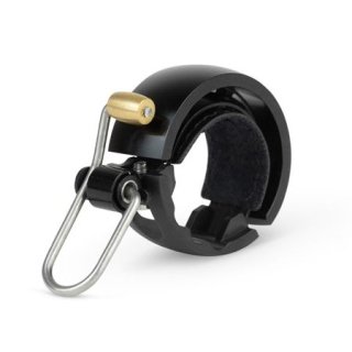 knog Oi CLASSIC BELL LUXE BLACKSMALL22.2mmBARS