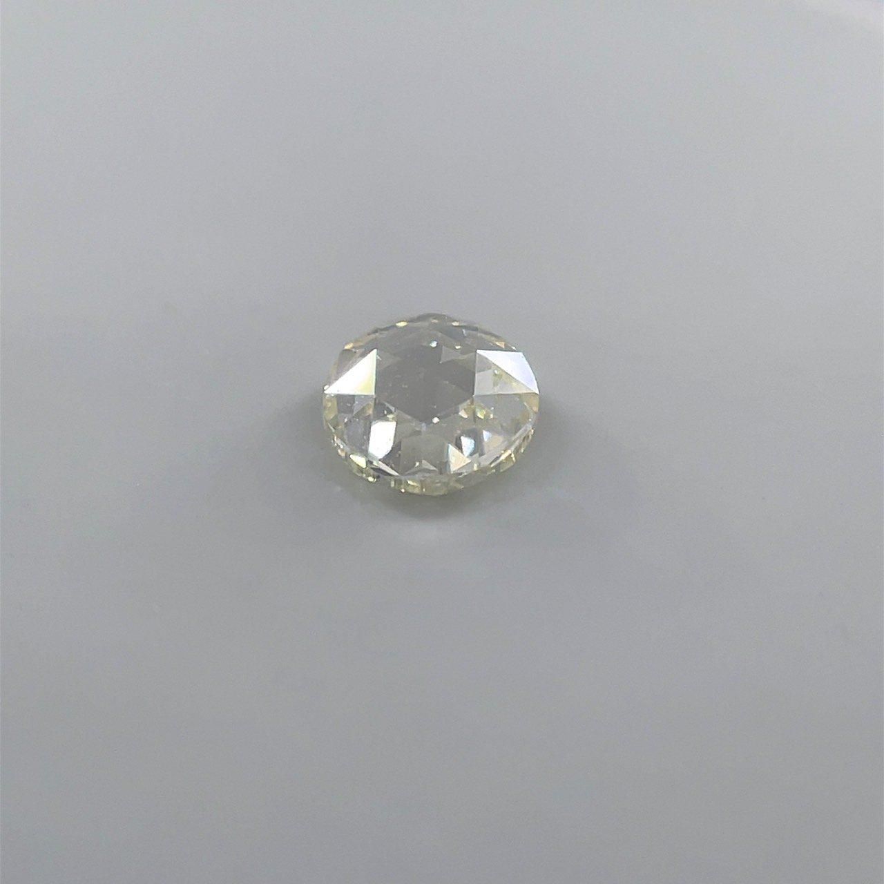 506576 ﾛｰｽﾞｶｯﾄ ﾀﾞｲﾔﾓﾝﾄﾞﾙｰｽ RD 0.400ct M-VVS2 CGLソ付 - カピルのお