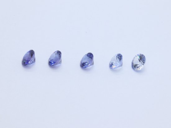 504671 ﾍﾞﾆﾄｱｲﾄ ｸﾞﾗﾃﾞｰｼｮﾝ 5pcs ﾙｰｽ RD 0.77ct - カピルのお店デルミリオーレ