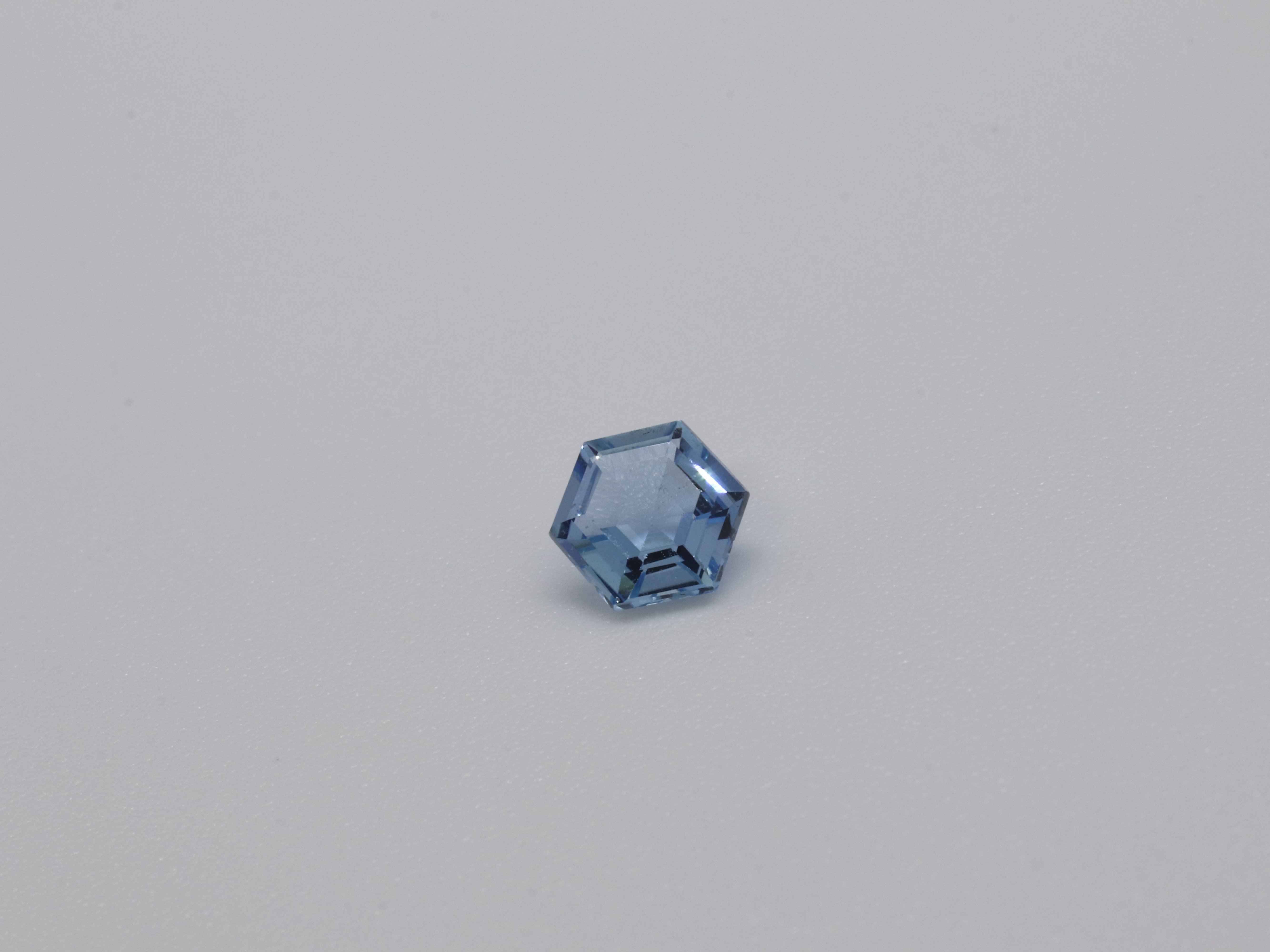 507156-4 ｱｸｱﾏﾘﾝ ﾙｰｽ FS 0.480ct 日独ソ付 - カピルのお店