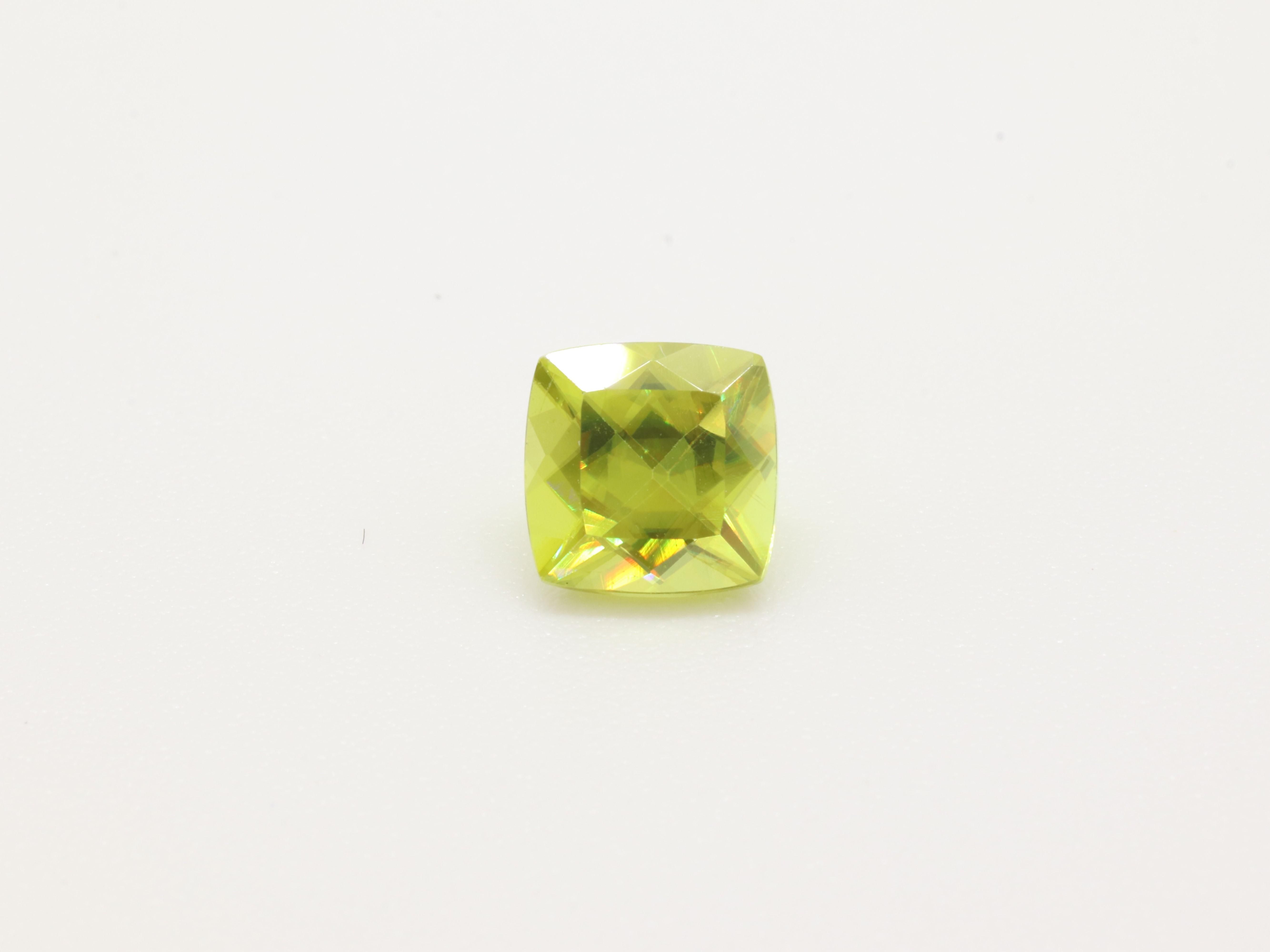 スフェーン　ルース　1.28ct 　グリーン系