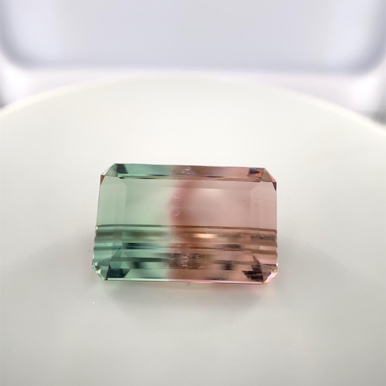 トルマリンページ 507969 ﾊﾞｲｶﾗｰﾄﾙﾏﾘﾝ ﾙｰｽ EM 9.228ct 日独ソ付 - カピルのお店