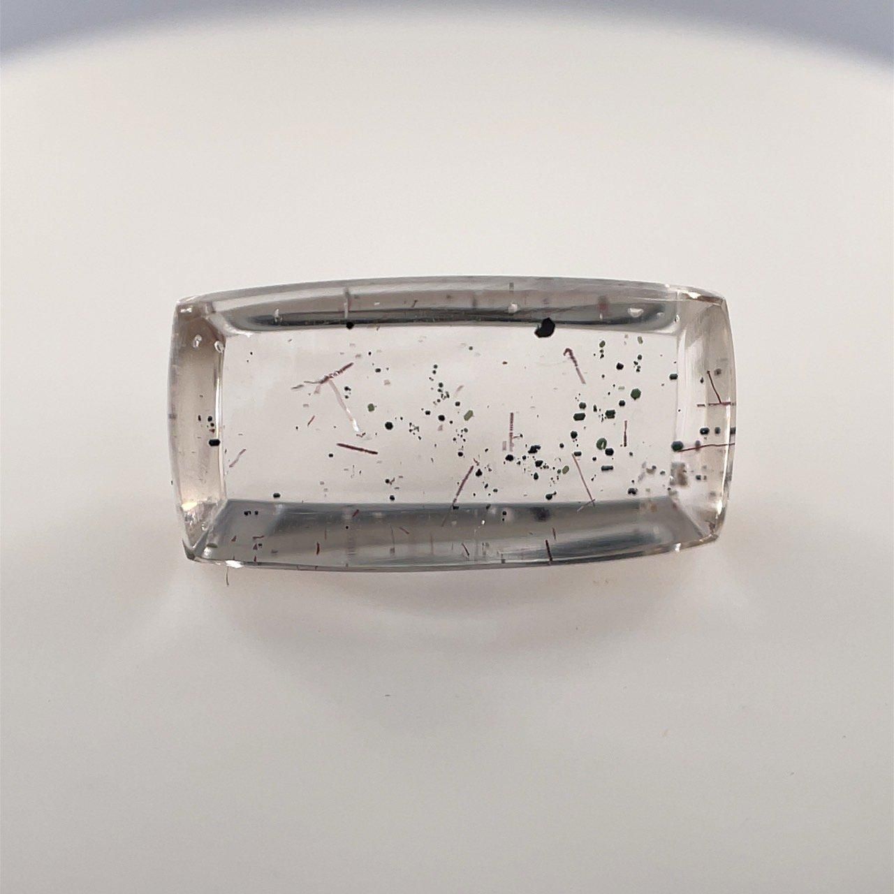 ♢なみへいページです♢ルース(裸石)♢大粒ギラライトインクォーツ ルべライト ルース(裸石) 8.375ct ( ルーべライト/レッド
