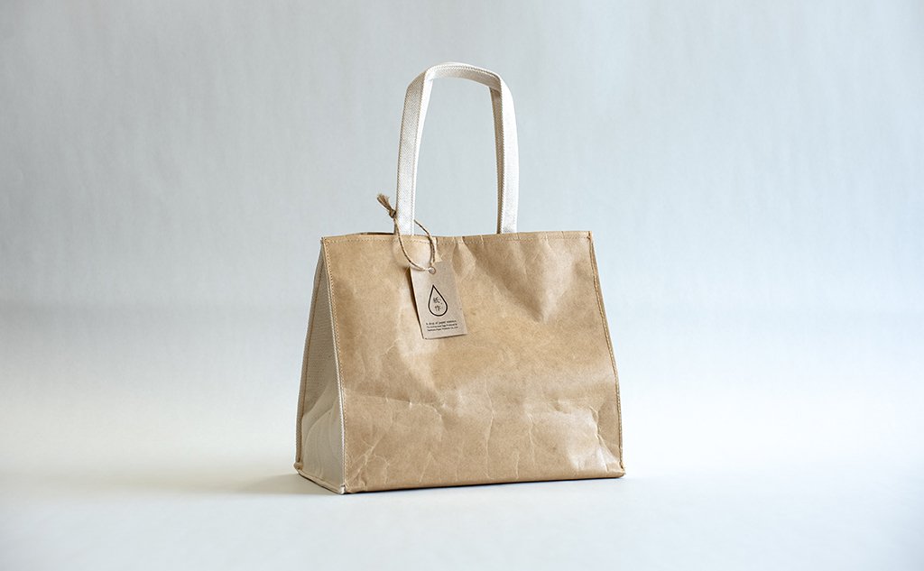 紙作（しづく）｜紙袋風 縫製トートバッグ | ふるさと納税返礼品登録