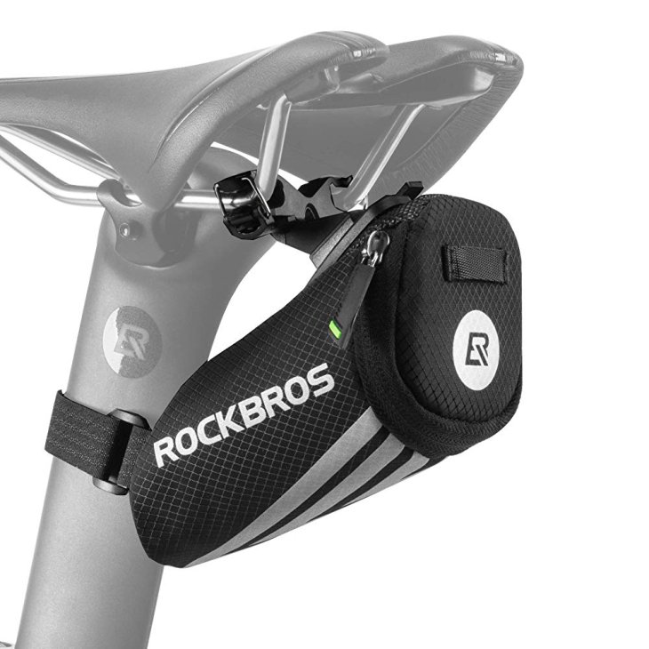 送料無料】ROCKBROS(ロックブロス)自転車 サドルバッグ 小型 軽量 
