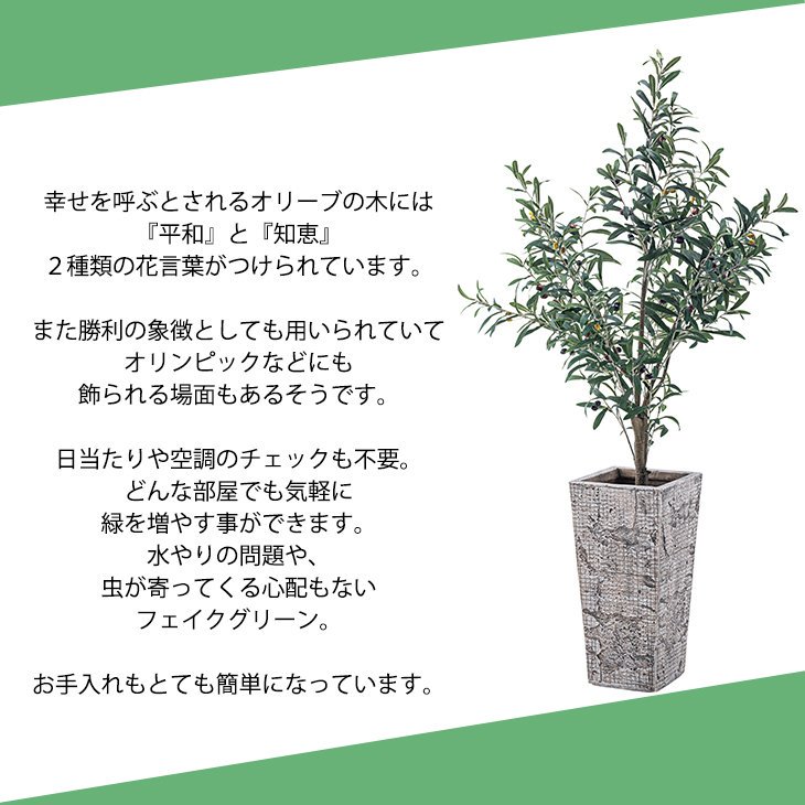 造花 オリーブ 観葉植物 植物 リアル 植木鉢 水やりなし アートフラワー 店舗 ディスプレイ オブジェ フェイクグリーン お洒落 -  コウメイー自転車の一勝堂、Rockbros、Eizer Camp公式オンラインショップ