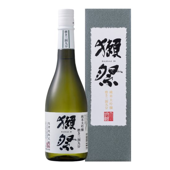 旭酒造】獺祭 純米大吟醸 磨き三割九分 紙箱入り 720ml - 高橋酒店