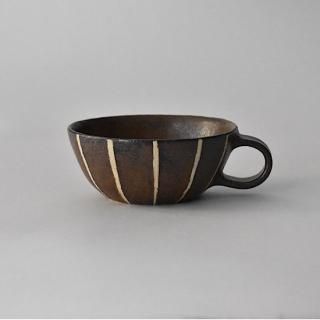 大野素子　陶器　入れ物 大野素子 - 大阪谷6うつわといろいろ22家