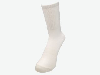 綿サポート靴下 ４足組 白