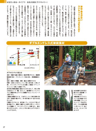 林業現場人 道具と技 Vol.13 特集 材を引っ張る技術いろいろ｜出版物