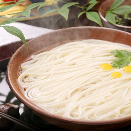 かも川 手延細うどん 乾麺 200g うどん OE - かも川手延素麺株式会社