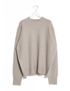 <img class='new_mark_img1' src='https://img.shop-pro.jp/img/new/icons16.gif' style='border:none;display:inline;margin:0px;padding:0px;width:auto;' />60% OFF / Wool Cashmere Crew Neck 5GG Wide Knit