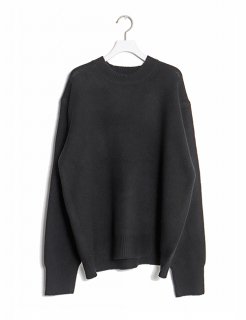 <img class='new_mark_img1' src='https://img.shop-pro.jp/img/new/icons16.gif' style='border:none;display:inline;margin:0px;padding:0px;width:auto;' />Wool Cashmere Crew Neck 5GG Wide Knit