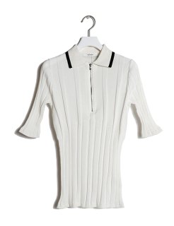 <img class='new_mark_img1' src='https://img.shop-pro.jp/img/new/icons16.gif' style='border:none;display:inline;margin:0px;padding:0px;width:auto;' />60% OFF / Zipped Knit Polo