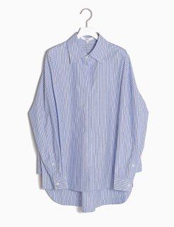 <img class='new_mark_img1' src='https://img.shop-pro.jp/img/new/icons8.gif' style='border:none;display:inline;margin:0px;padding:0px;width:auto;' />Striped Shirting Cabe Oversized Shirt