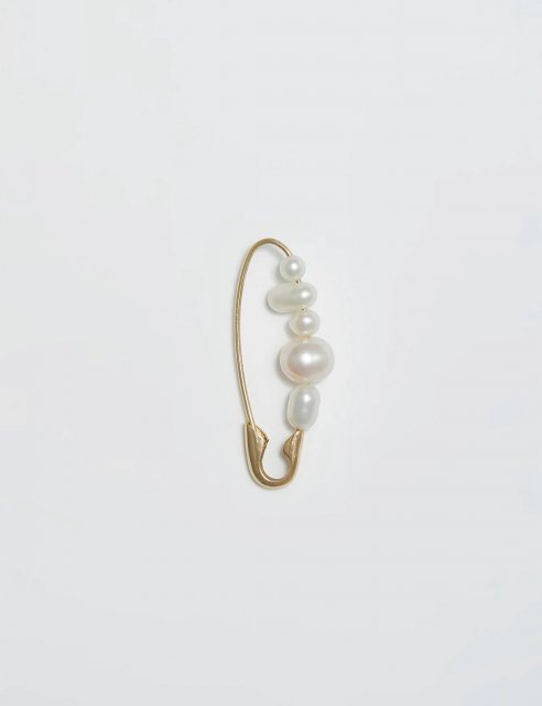 <img class='new_mark_img1' src='https://img.shop-pro.jp/img/new/icons8.gif' style='border:none;display:inline;margin:0px;padding:0px;width:auto;' />Mixed Pearl Safety Pin Earring