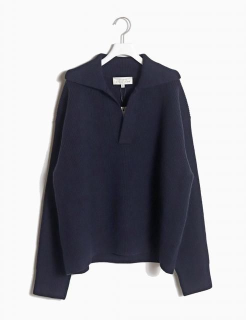 <img class='new_mark_img1' src='https://img.shop-pro.jp/img/new/icons8.gif' style='border:none;display:inline;margin:0px;padding:0px;width:auto;' />NASH Rib Polo Collar Jumper