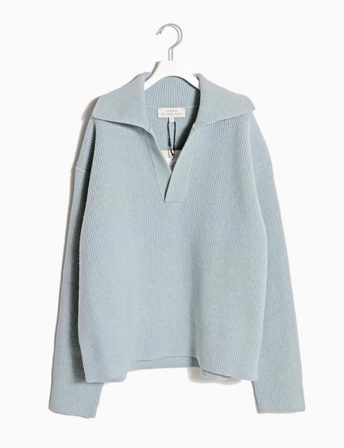 <img class='new_mark_img1' src='https://img.shop-pro.jp/img/new/icons8.gif' style='border:none;display:inline;margin:0px;padding:0px;width:auto;' />NASH Rib Polo Collar Jumper