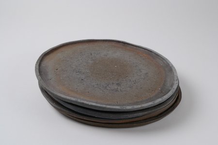 壷田 タタラ平皿（約φ27cm）