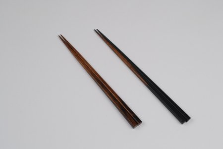 臼杵春芳 箸（黒柿）