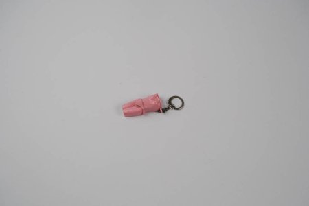 Plastic nude key holder with matches