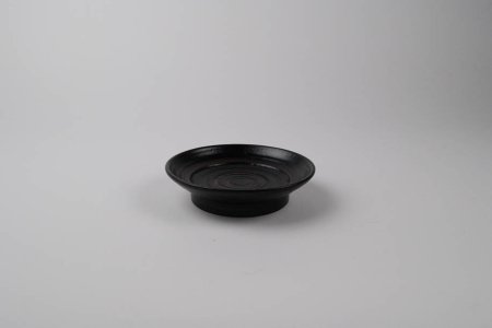 臼杵春芳 椿皿（黒）