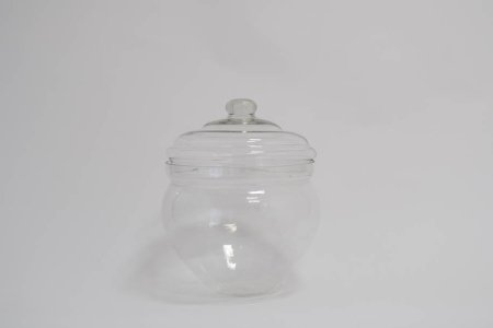 Glass jar L