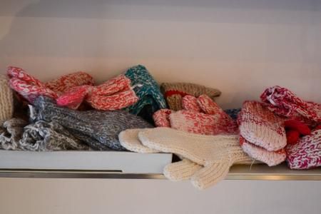 【美品】eleven2nd イレブンセカンド　タッセルリブハット　ニット帽 美品】eleven2nd イレブンセカンド タッセルリブハット ニット帽 美品