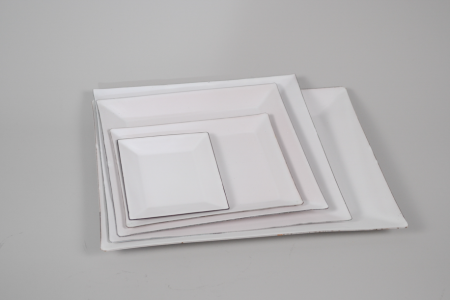 Copper Base Enamel Plate -Rectangle SS-