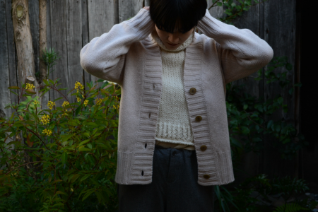 eleven 2nd - Chunky V-neck CDyak, lamswool