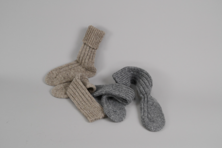 eleven 2nd - Chunky Rib Sockbritish wool