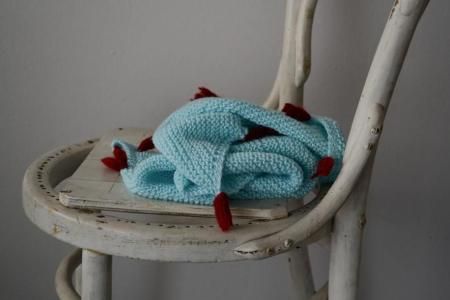 �и����� - sankaku muffler��merino wool��