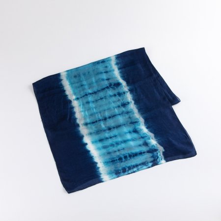 シルク100％ショール【S11-1】 - 藍染のストール・ファッション小物の通販-有限会社やまうち