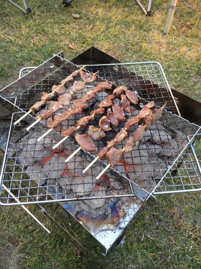 串焼き台（7~10本の串用）320ｃｍサイズ