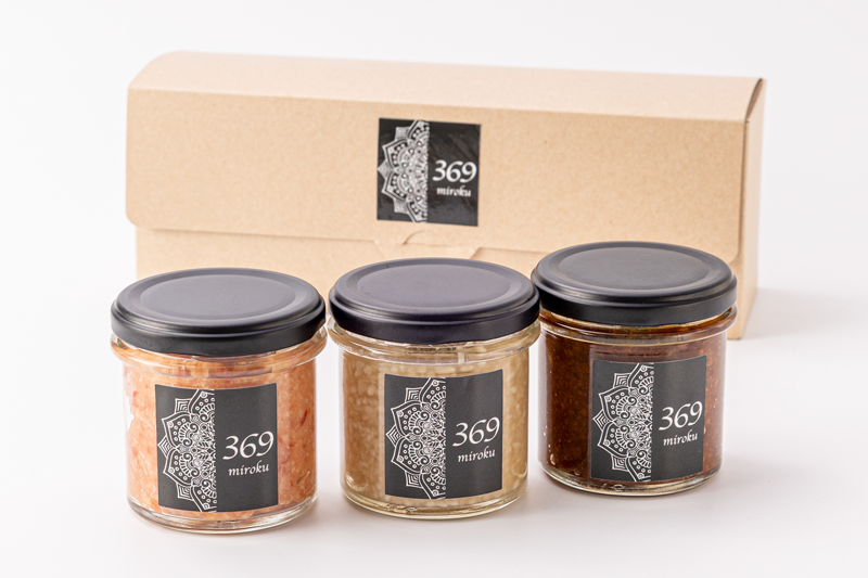 こだわり糀の3種セット箱