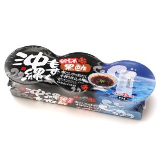 沖縄産味付もずく純玄米黒酢 60g×3