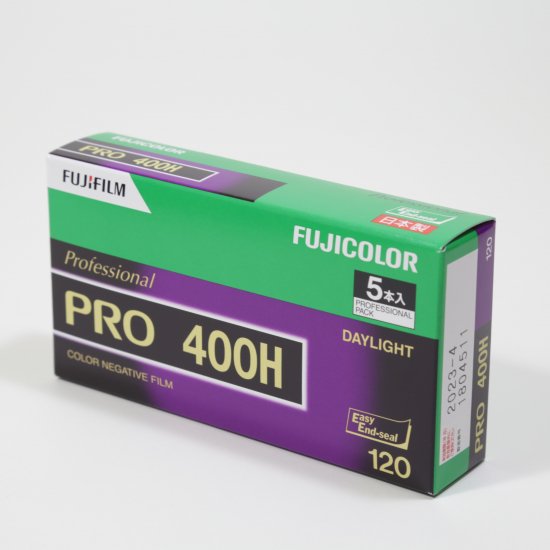 fujifilm PRO 400H ブローニー120mm x 22本【期限切れ】 | nate 