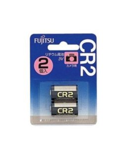 【富士通】カメラ用リチウム電池3V CR2C（2個セット）