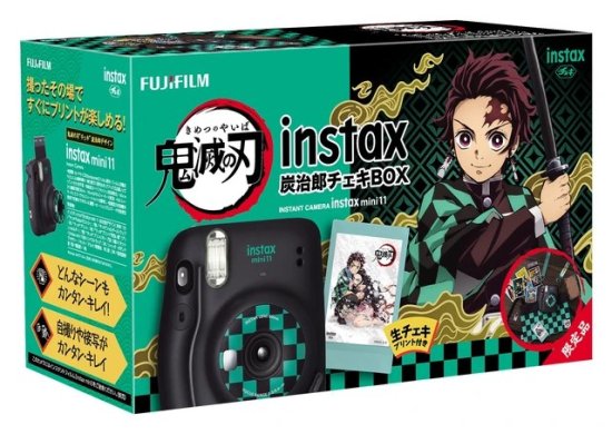 カメラinstax mini 11 「鬼滅の刃」 炭治郎チェキBOX - フィルムカメラ