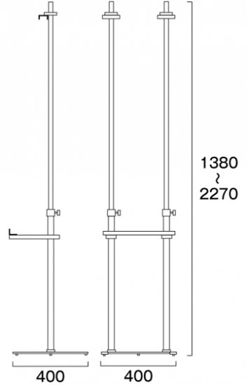 PAパネルスタンド23TW-B 片面 - 常磐精工株式会社