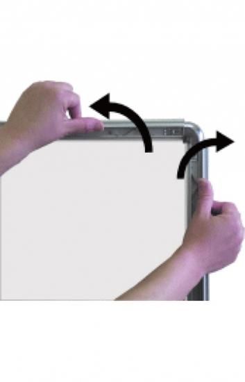 ポスターグリップ44R(屋内用) A0ブラック - 大阪堺市で日本製看板を