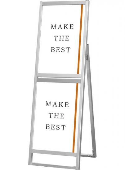 看板 楽天市場】【期間限定P5倍】 駐車場 2本足支柱付き看板 H300