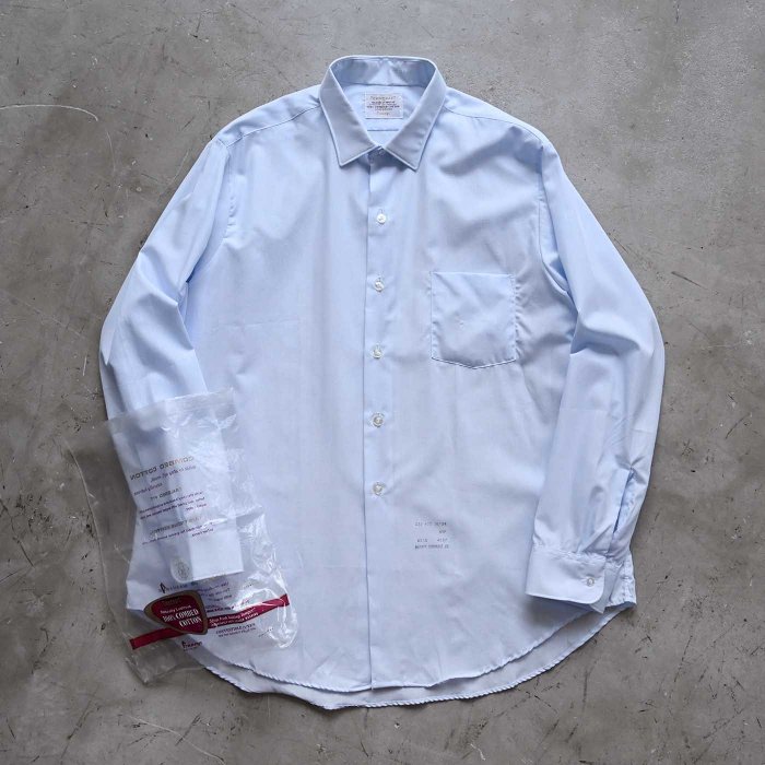 TOWN CRAFT L\S COTTON SHIRT(16 1/2,DEADSTOCK)