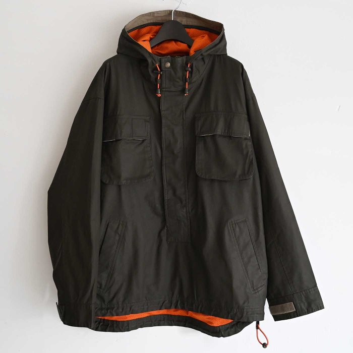 OLD GAP OILED COATING COTTON P/O ANORAK
